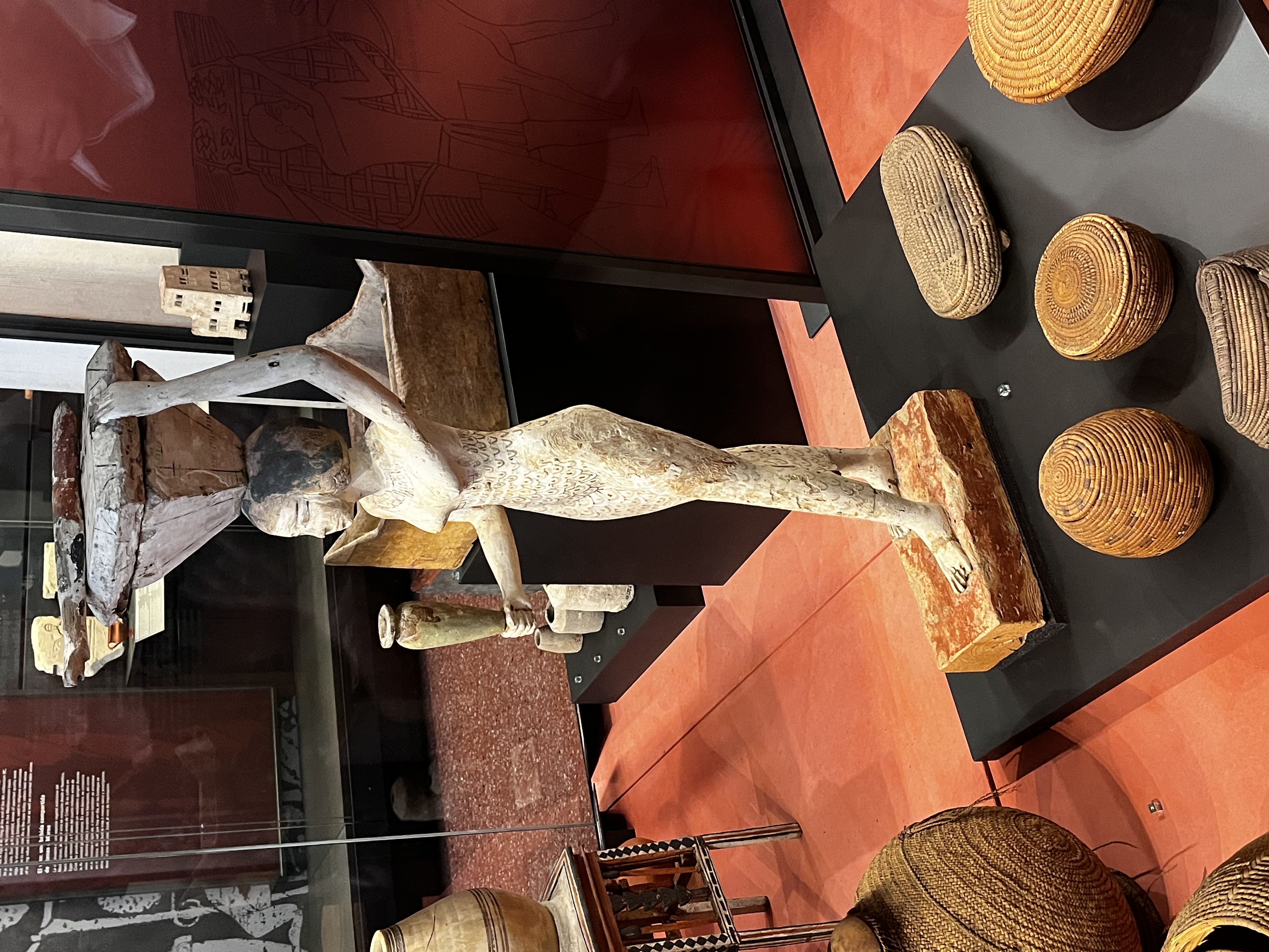 Egyptian statuette, Musée du Louvre