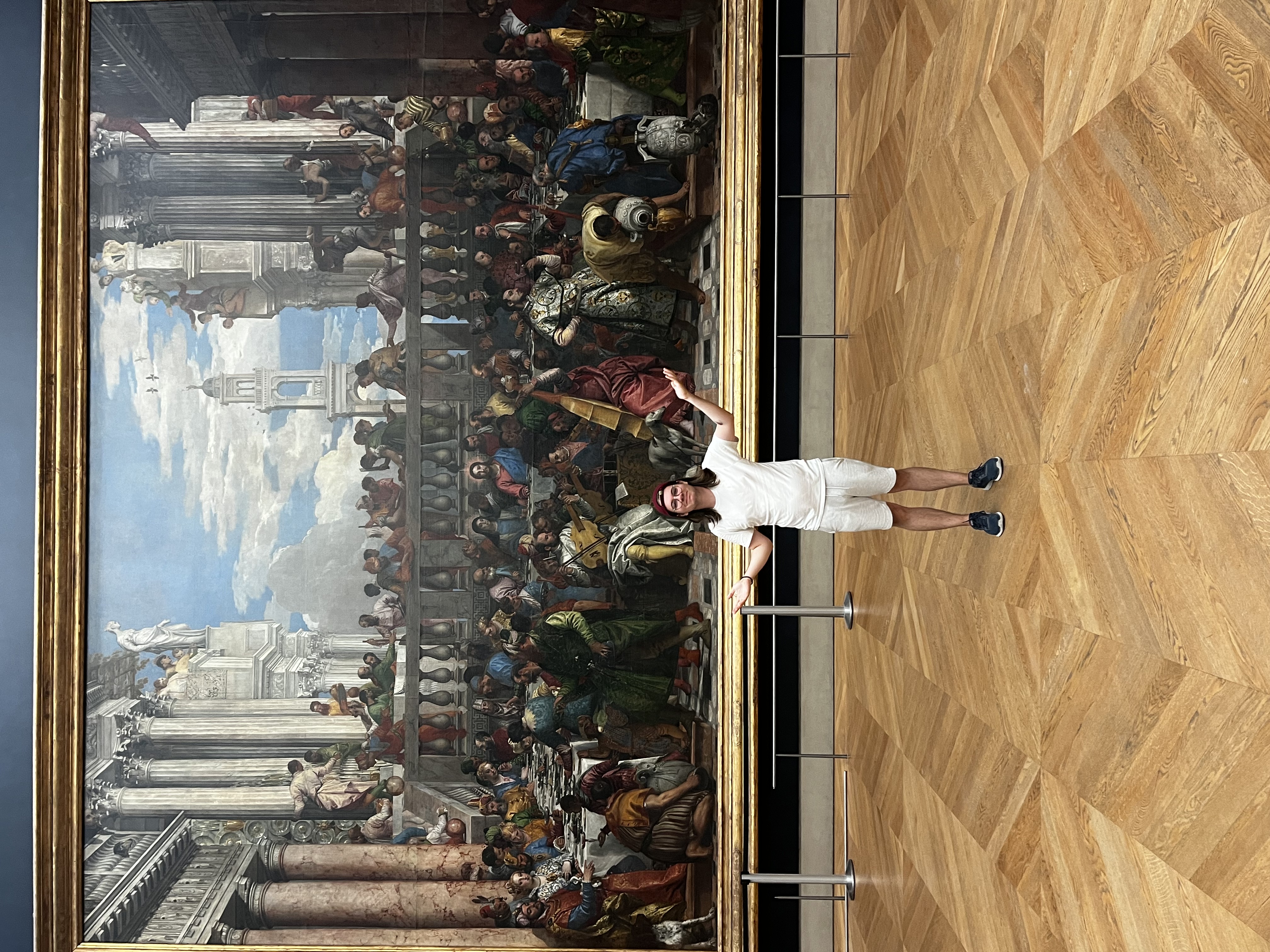 Pépin guides at the Louvre