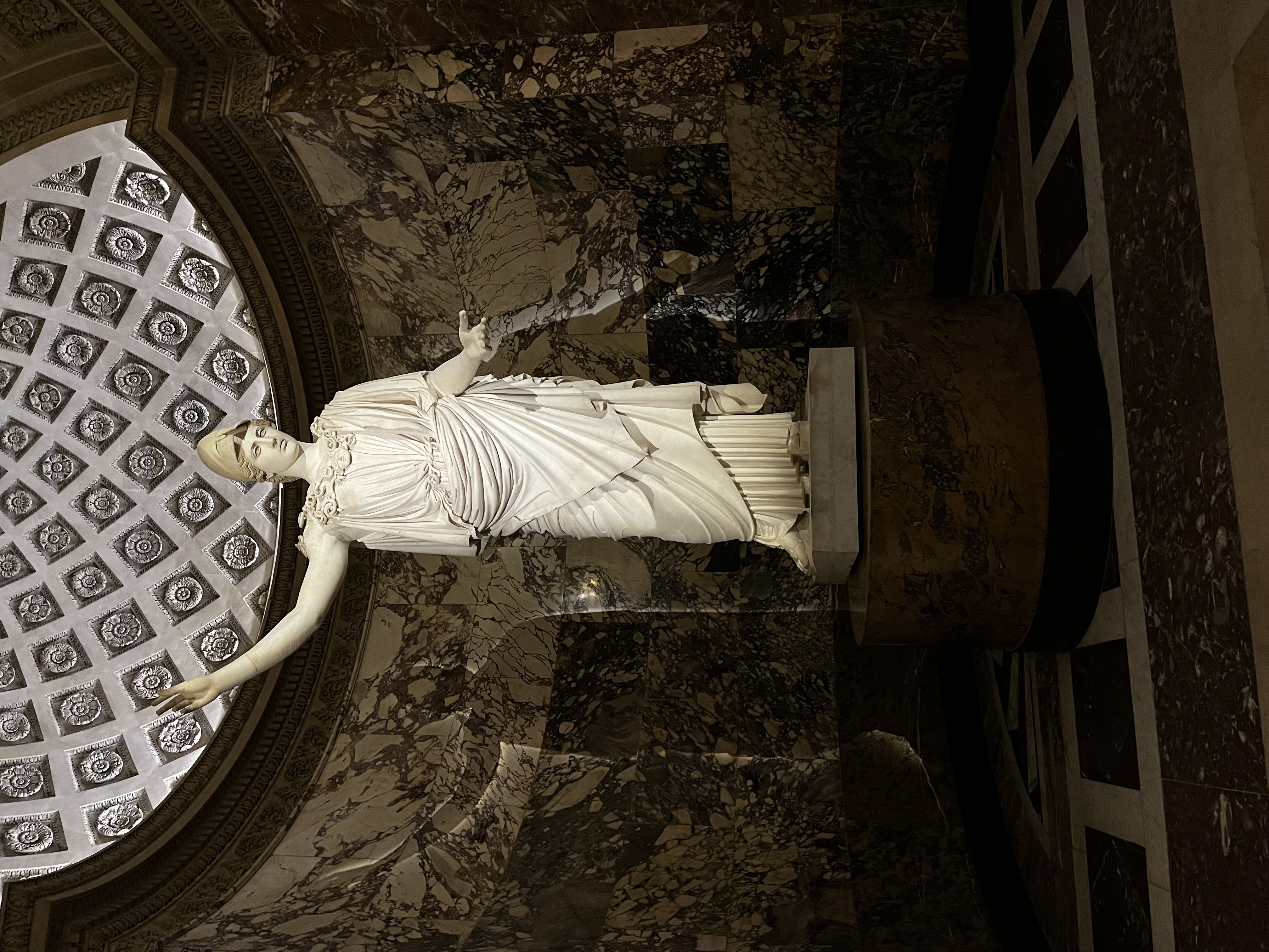 Athena sculpture, Musée du Louvre